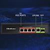 Ethernet PoE SWITCH 4x RJ45 PoE 1x RJ45Upli
