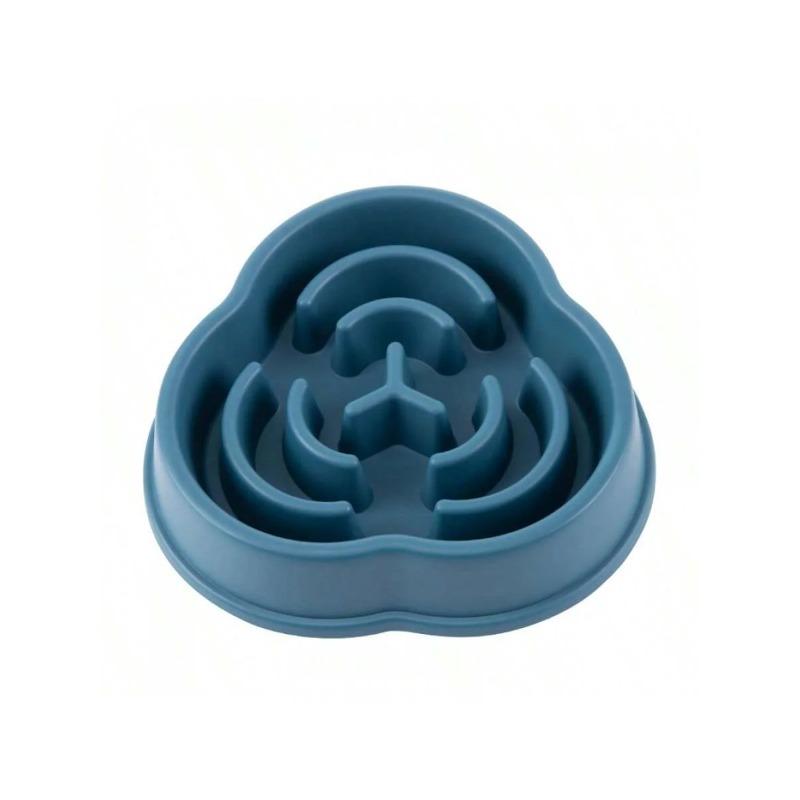 2Pcs Dog Slow Food Bowl Plastic Anti-Choking Slow Eating Cloud Shape Large Dogs Prevent Vomiting And Protect Intestines
