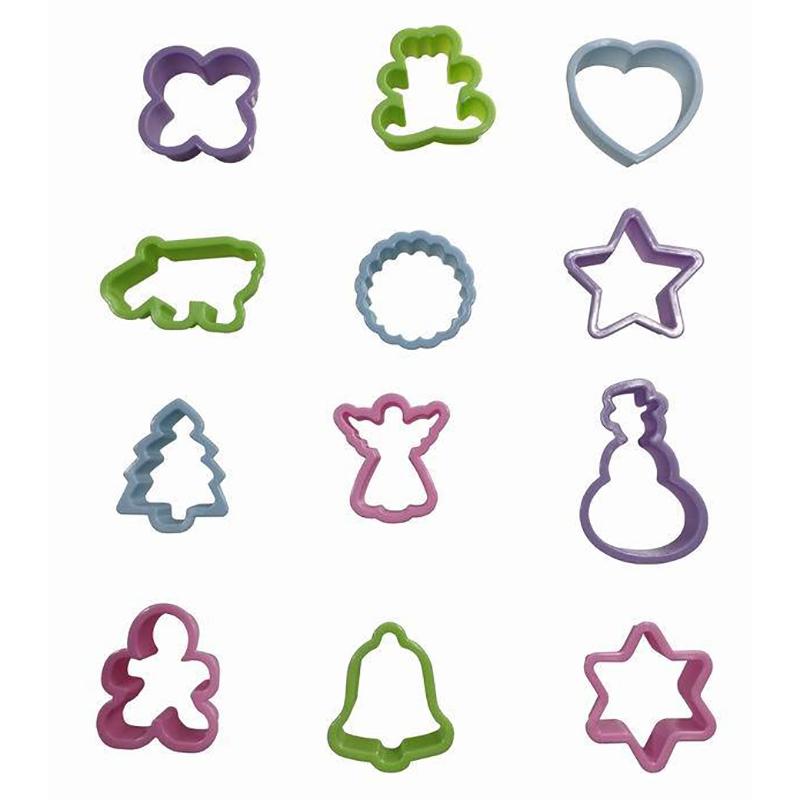 1Set Christmas Cake Molds Christmas Tree Cookie Molds Gingerbread Christmas Tree Decorating Tools Gifts DIY Baking Cookie Molds
