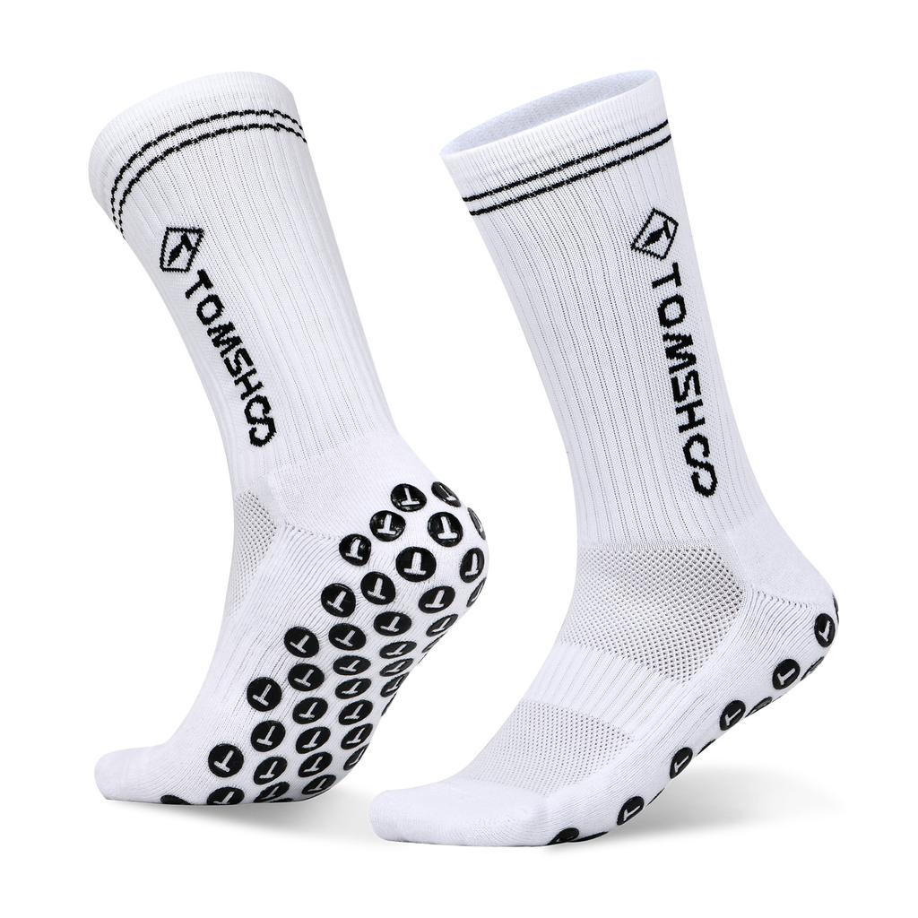 Football Socks for Men and Women Anti-Slip Grip Comfortable for Hiking Running Basketball