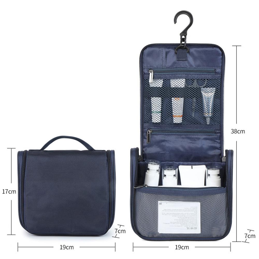 

Multifunction Travel Storage Handbag Waterproof Cosmetic Toiletry Bag Swimmers темно-синього кольору