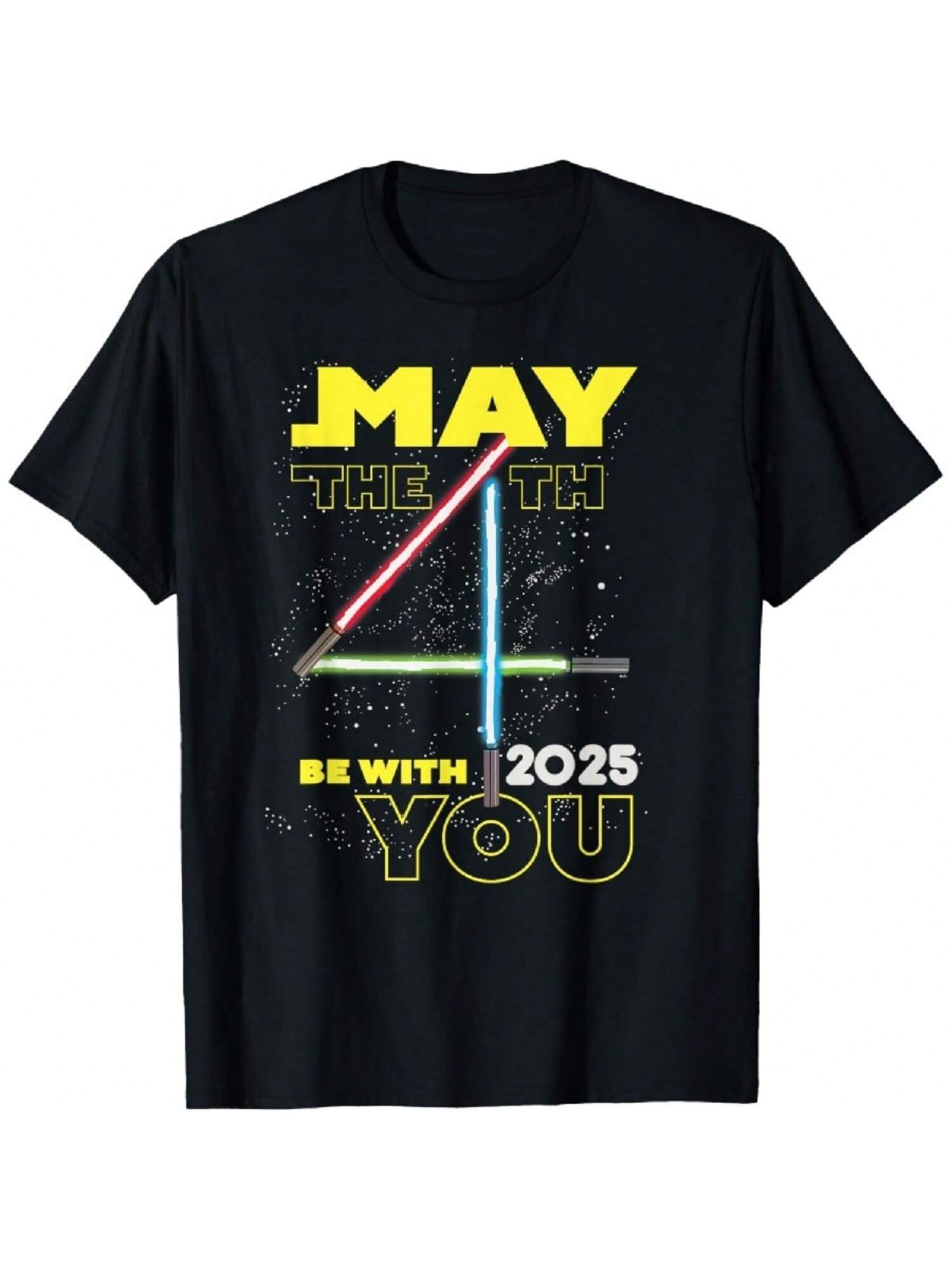 May The 4th Be With You 2025 Lightsabers T-Shirt S разноцветный