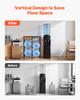 VEVOR Water Jug Holder, 4 Tiers Double Rows 11 L and 19 L Water Bottle Holder for 4 Bottles