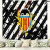 Valencia CF Logo Wall Tapestry Aesthetic Wall Hanging Printed Fabric Blanket Decorative Tapestries for Bedroom Living Room Home Decor