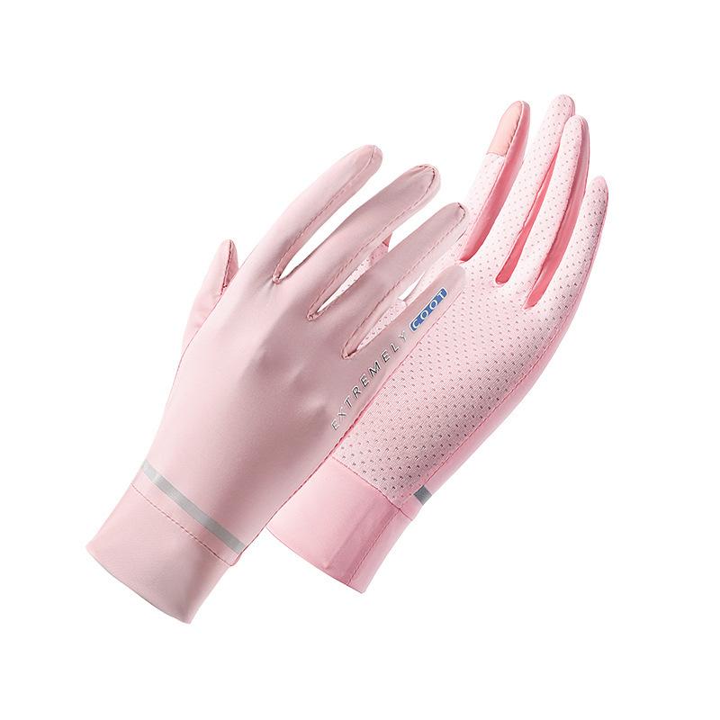 

Summer sunscreen ice silk dew two-finger gloves High Quality Durable Construction Stylish Design Practical Function Practical Daily Use One size