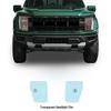Exclusive TPU Protective Film for Ford F-150: Transparent Headlight & Rearview Mirror Cover