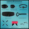 Adjustable Handcuffs Ankle Thigh Cuffs Gag Blindfold 9 Pcs Set Restraint Kits Sex Bondage BDSM Women Adult Sex Toys for Couples