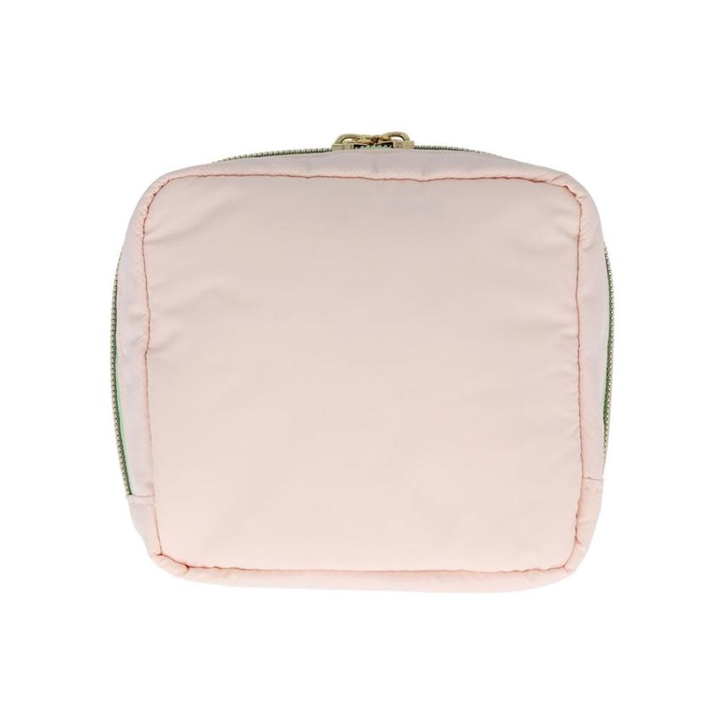 Sunstar Stationery Coji Coji Sakura Momoko Theater Merchandise Sagara S2337045 Pouch, Embroidery, Square, Pink,
