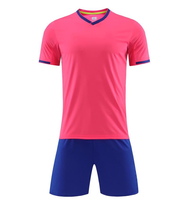 Drop-shipping Customized Football Uniform Set for Adults & Children - Printed Jerseys with Competition Numbers