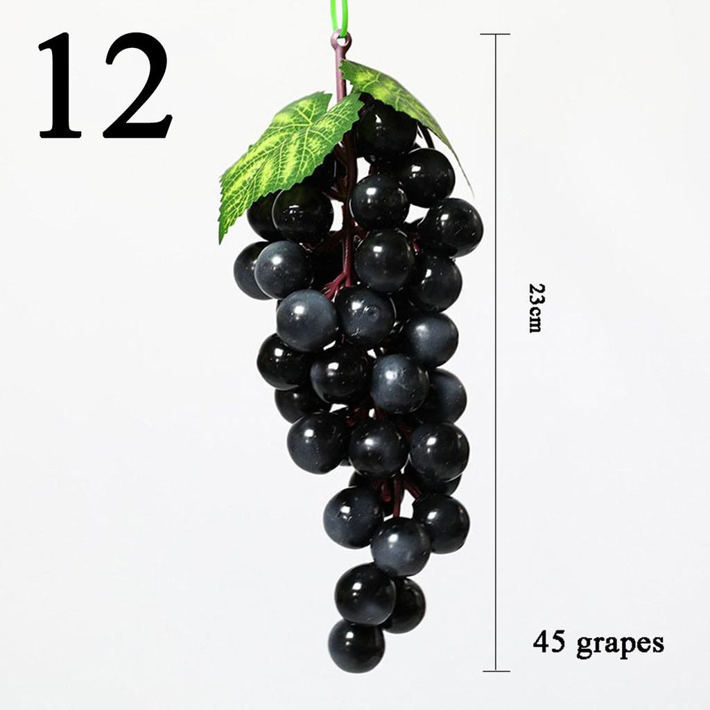Party Mini Hochzeit Kunststoff Lebensecht Simulation Künstliche Früchte Heimdeko Trauben