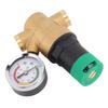 RV Plumbing Regulator,   Brass Valve Body, Water Pressure Regulator with Pressure Gauge, Stable Whole House Pressure, Filter Net for Safe Dri