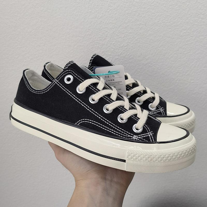 Summer Classic Low-top Retro Canvas Shoes Female Korean Version Harajuku Street Shooting Tide Student