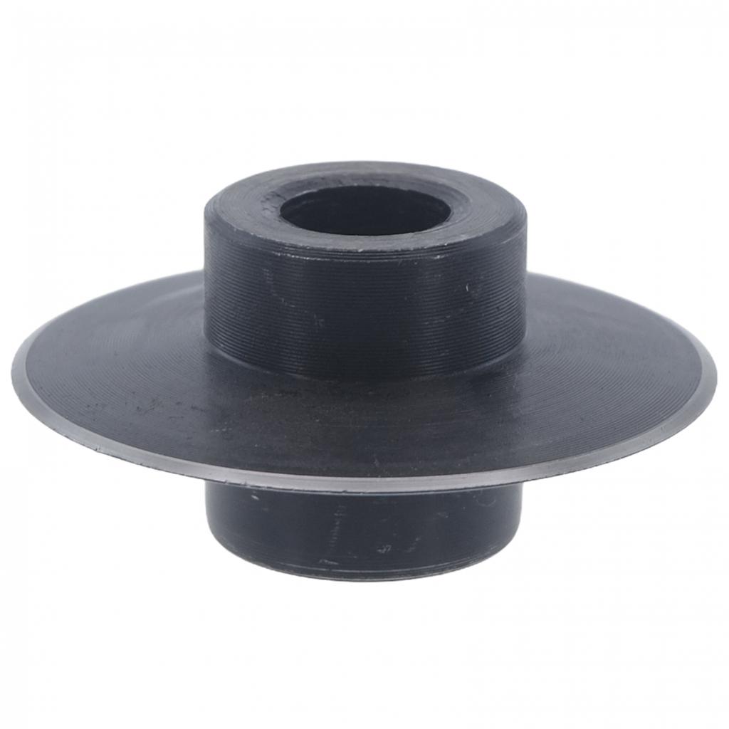 Mașină electrică de tăiat țevi cu roți metalice și lame