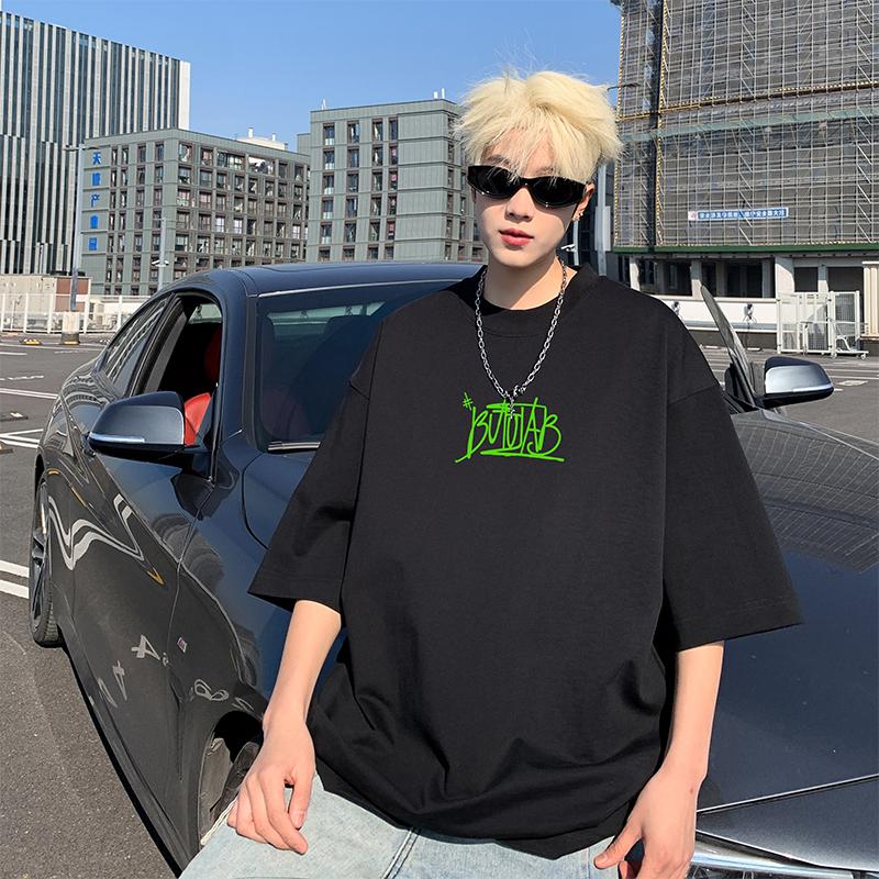 Unisexs Tshirts Oversized 3XL Casual Summer Wear White Cotton Tshirt for Unisex Letter Print Unisex Tee Shirts New Clothes Big Size