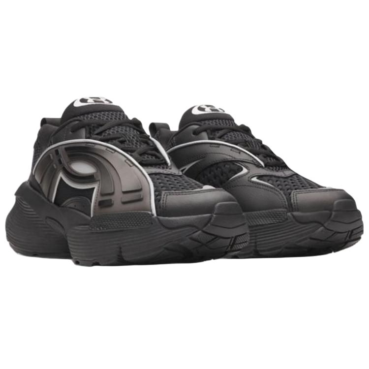 Under Armour Arc 96 Black Metallic Silver Unisex Sneakers 6006060-001
