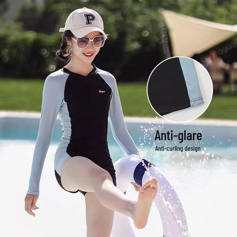Women's and Girls' One-Piece Swimsuit 2025 - Modest Style for Teens and Preteens