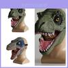 Jurassic World Dinosaurier Latexmaske Kopfbedeckung Tyrannosaurus Rex Halloween Cosplay Requisite