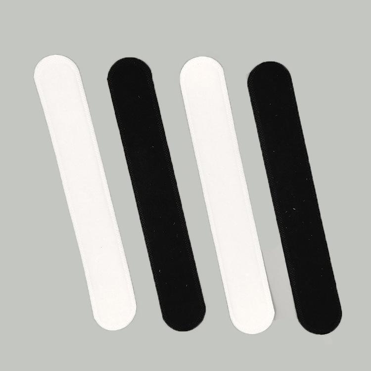 Disposable Collar Sticker Hat Brim Moisture Absorbent Cap Sticker Black and White Shirt Collar Sticker Invisible Brim Moisture Absorbent Paper