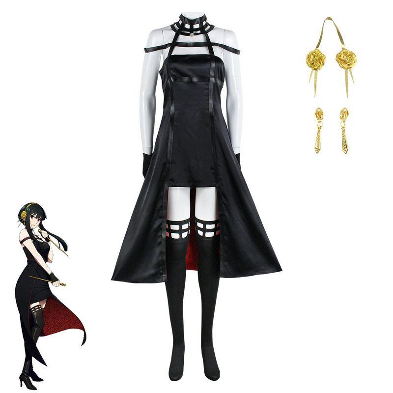 Anime Spy X Family Cosplay Costume Thorn Princess Blair Cosplay Anya Dress Performance Outfit