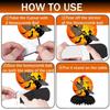 Halloween honeycomb ornaments, party decorations, ghost festival, bat, pumpkin, ghost desktop honeycomb table