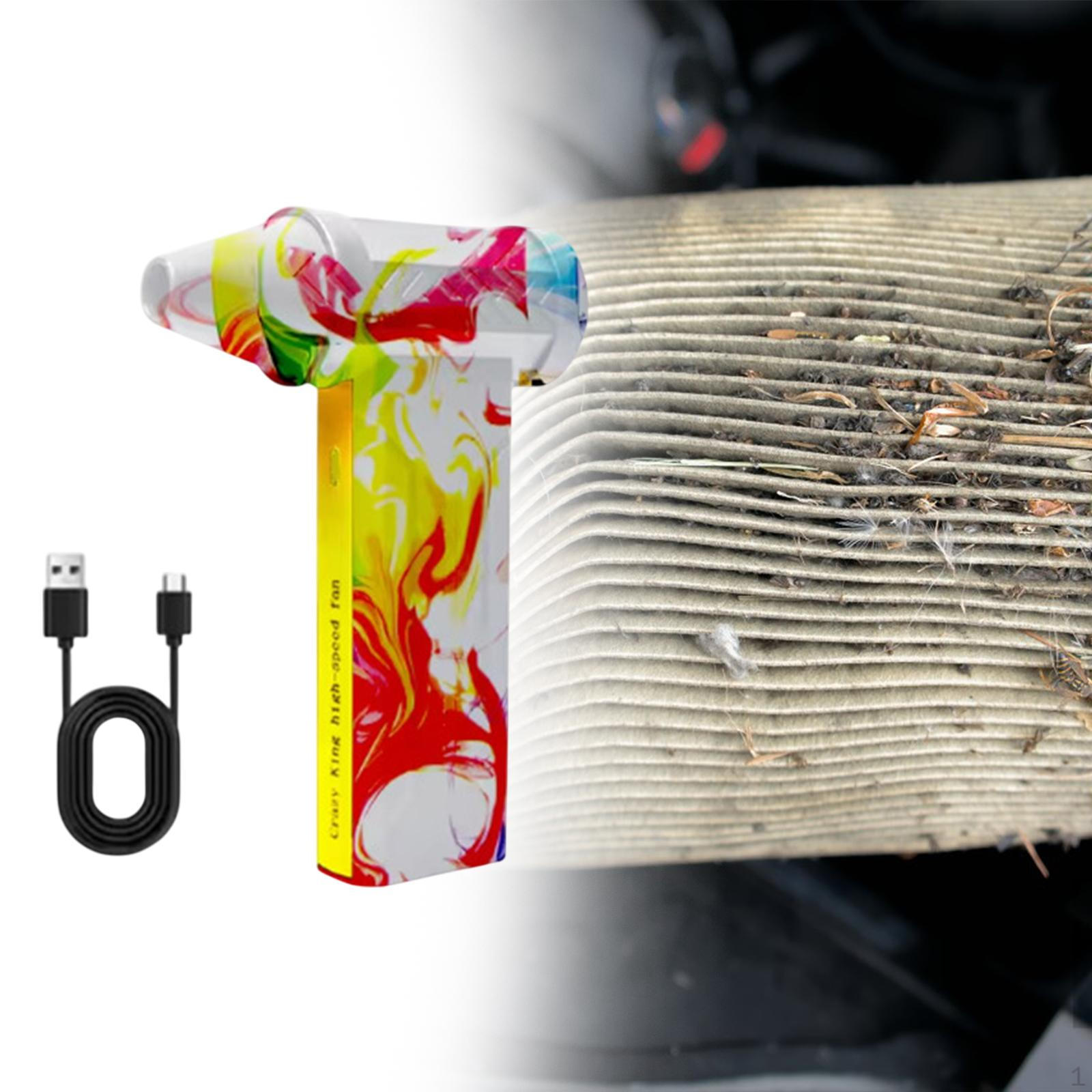 

Стиснене повітряний пилосос Бездротовий Портативний Акумуляторний 160 000 об/хв Міні Повітродувка Висока Швидкість для Двору Starry