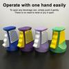 Ouvre-boîte imprimé en 3D Ouvre-boîte à boisson soda Opération à une main Poignée ergonomique Décapsuleur de canette en aluminium