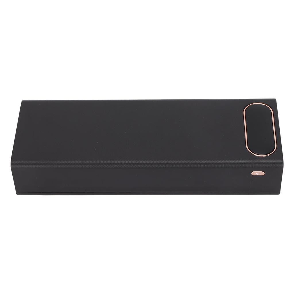 22.5W Fast Charge Power Bank Case Kit Detachable LCD 20x18650 Battery Case Power Bank Shell