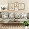 Butterfly And Lavender Romantic Pillowcasebedroom Living Room Sofa Home Decor Polyester Cushion Cover With Zipper