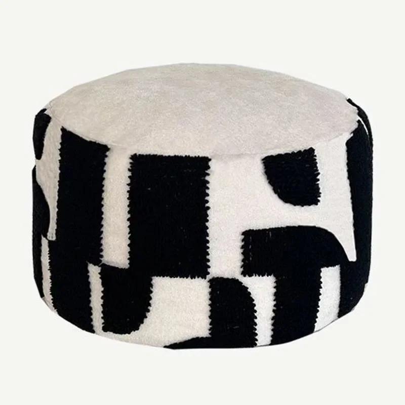 Для скандинавского модерна табурет табурет многофункциональный але подставка для ног гостиная диваны круглая банкетка роскошная декоративная мебель для спальни