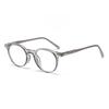 Tr90 Round Blue Light Blocking Eyeglass Frame With Minimalist Design For Fashionable Women