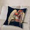 F-Fiona Apple-S I Lover Pillow Case Anti-dustmite Pillowcase Invisible zipper silky short plush Sofa cushion cover