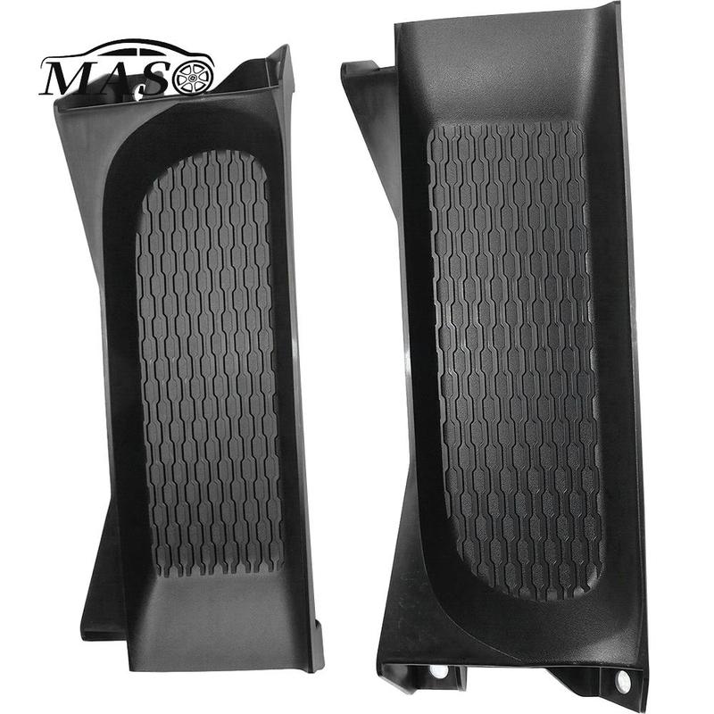 1 пара накладка-решетка противотуманной фары переднего бампера автомобиля для RAM 1500 2013 2014 2015 2016 2017 2018 68196984AA