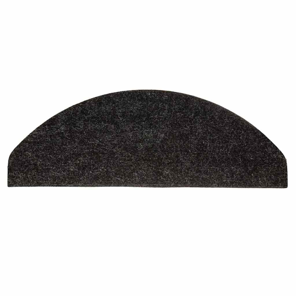Self Adhesive Stair Treads 20 pcs Black 56 x 17 x 3 cm