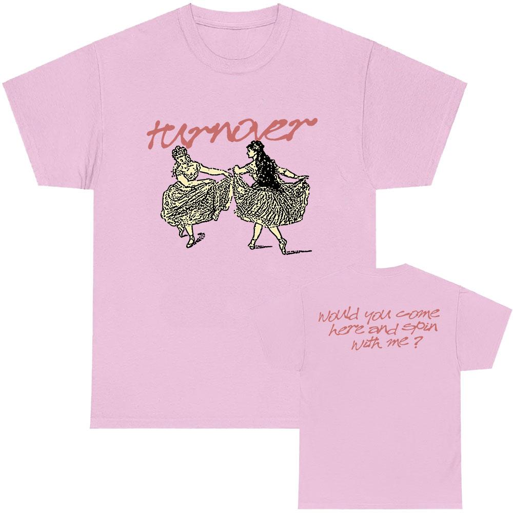 DIZZY TEE TURNOVER Band Rock Band T-shirt Grunge Fashion Unisex Streetwear Summer Cotton Male Tshirts Hip Hop Men T Shirt