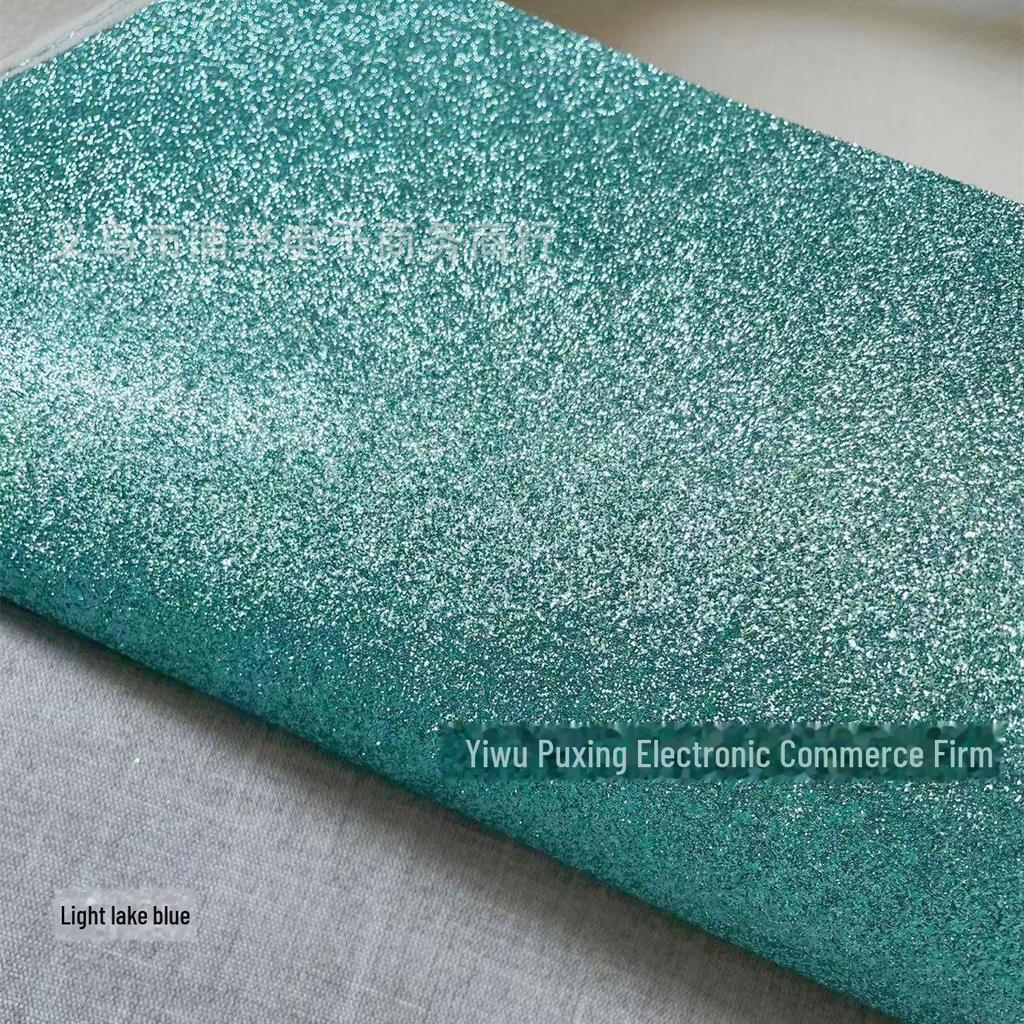 PU koža trblietavá látka s prechodovou dúhou a zlato-strieborným trblietavým efektom