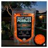 Outdoor Garden Luminous Stone Decor Colored Glowing Stone Glowing Bead Fish Tank Landscape Glowing Stone Decor Night Guide Stone