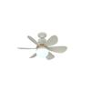 30W/40W E27 Household Intelligent Flower Shaped Fan Light Children's Bedroom Small Silent Fan Lamp With Remote Control