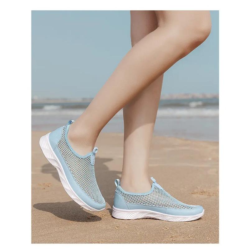Herren Damen Schnelltrocknende Watschuhe Wasserschuhe Atmungsaktiv Rutschfest Outdoor-Sportarten Verschleißfest Strand-Sneaker