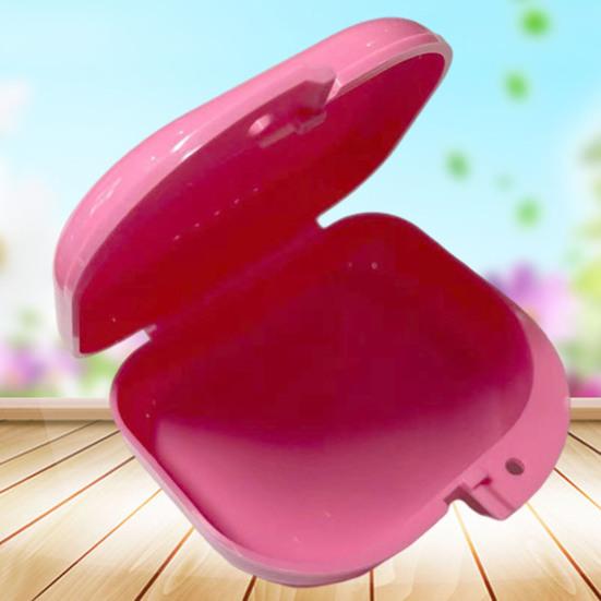Box Dental Aligner Box Potravinářský materiál Ústní potřeby proti poškrábání Chránič úst Ortéza Zuby Ústní tácek Pouzdro na zuby