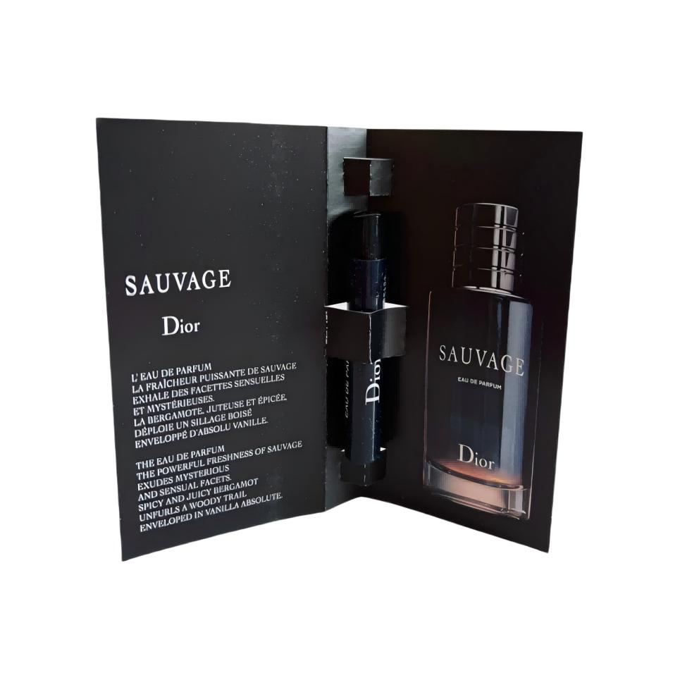 DIOR Men Of The Wilderness Eau De Parfum Sample, Fougere, Eau De Parfum Fragrance, Lemon, Lavender, Pepper 1ml