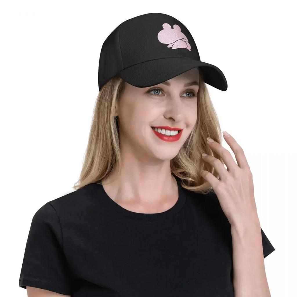aMen Women Butt Appeal Asamimichaan Hats Sport Baseball Cap Snapback Caps Cute Asamimi Dad Hat Sun Hats Adjustable Trucker Cap