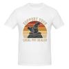 Support Your Local Pot Dealer Funny Pottery Ceramic Artist Retro Sunset Versatile Tshirt Artistic Boy Solid Colors Short Sleeve