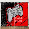 2024 Gamepad Player Game Elements Curtain Kids Boys Girls Room Decor Bedroom Living Room Shade Curtain 2 Panels Free Delivery