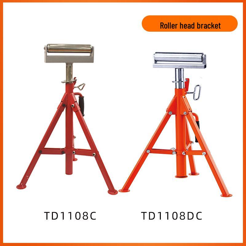 Adjustable Heavy Duty Roller Pipe Support Head