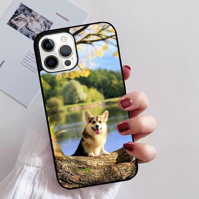 Animal Cute Dog Akita Phone Case For iPhone 17 Air 14 13 12 16Pro Max 15 Plus Max Cover Shell