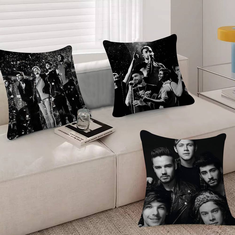 Band One D-Direction Maple Design Cushion Cover Happy Autumn Harvest Decor Holiday Decorati Pillow Cover