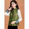 Kebeier New Chinese Style Retro Floral Vest for Women