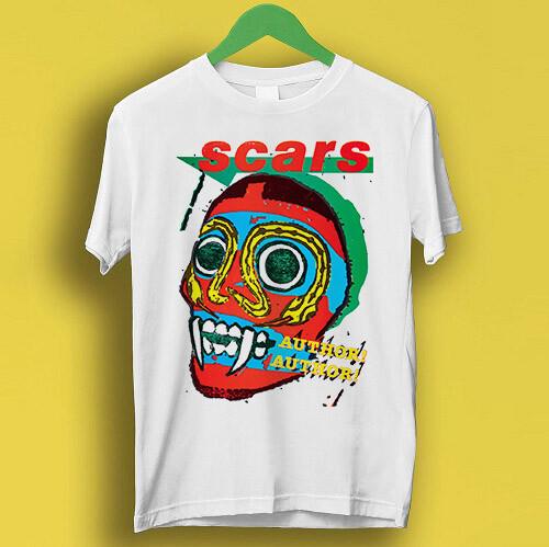 Scars Author Author Post Punk Rock Retro Cool Gift Tee T Shirt P2390