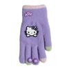 Girls' Winter Warm Cartoon Gloves - Ages 8-15, Cute and Frostproof, Split-Finger Design
