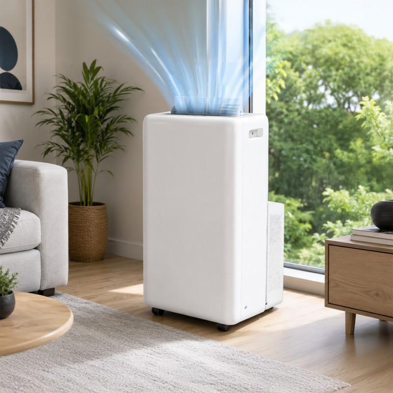 Climatiseur Mobile - 12000 Btu - Wi-fi - Froid Et Chaud